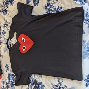 COMME des GARCONS PLAY Black T-Shirt